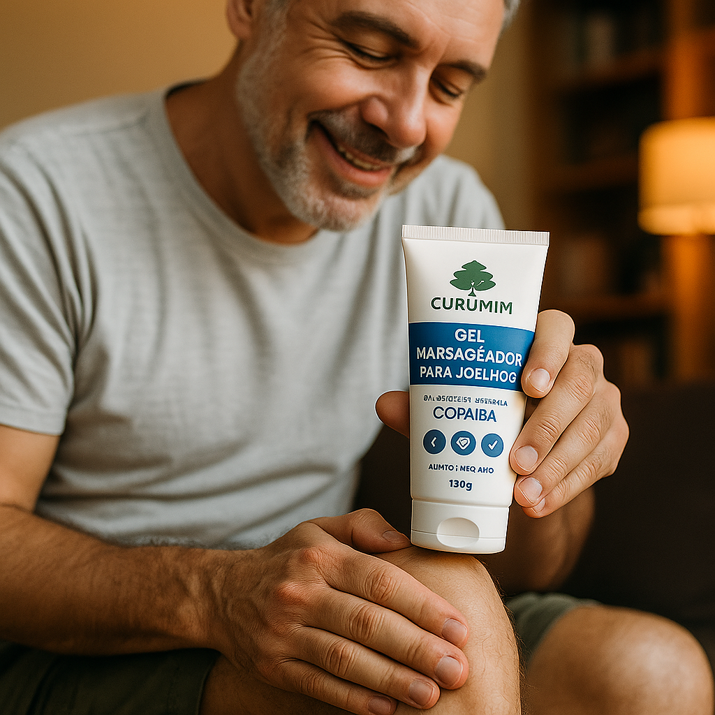 Gel para Massagem com óleo de copaíba direto da amazônia