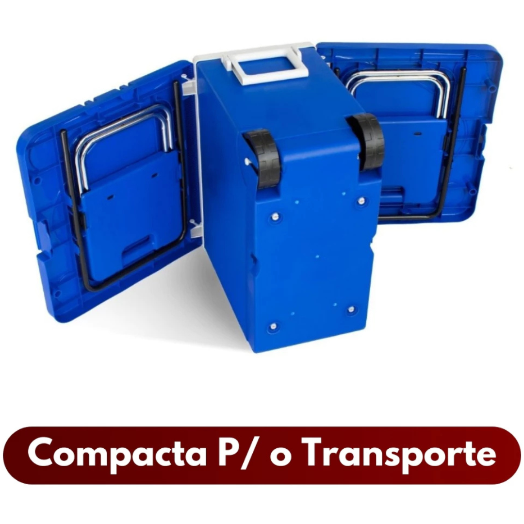 SmartCooler 5 em 1 – Mesa, Cadeiras e Térmica + [FRETE GRÁTIS🔥]