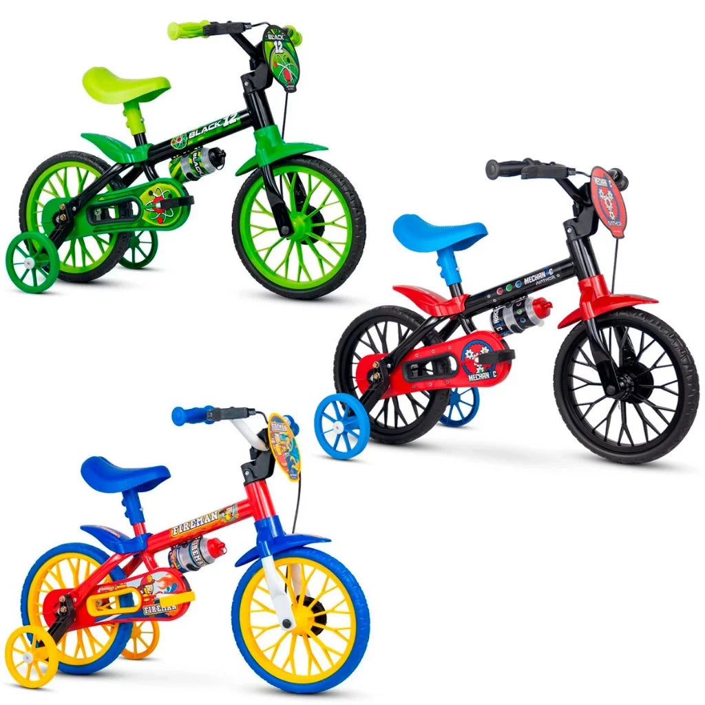 Bike Infantil Aro 12 - Disponíveis em 6 cores 🔥FRETE GRATIS🔥